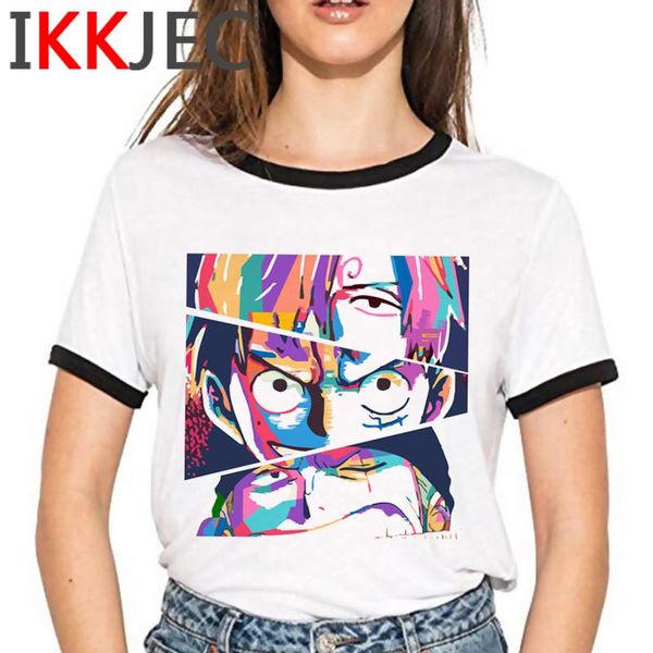 women's t-shirt one piece nakama harajuku women funny cartoon graphic kawaii tshirt cute anime casual t shirt 90s tees female, White
women's t-shirt one piece nakama harajuku women funny cartoon graphic kawaii tshirt cute anime casual t shirt 90s tees female, White