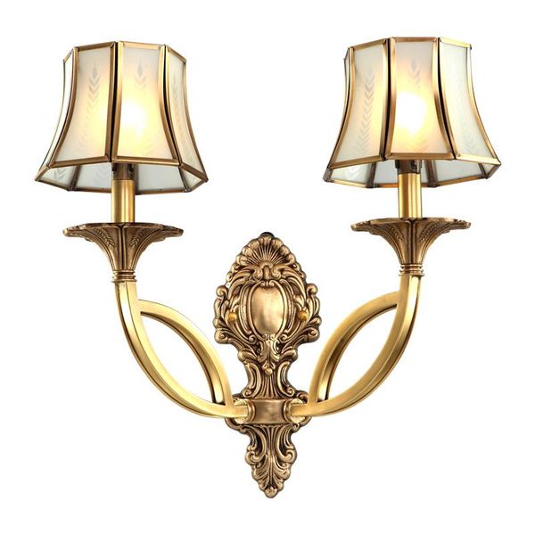 wall lamp sconce copper european glass lampshade light living room restaurant cafe bedroom el decoration e14 3w
wall lamp sconce copper european glass lampshade light living room restaurant cafe bedroom el decoration e14 3w