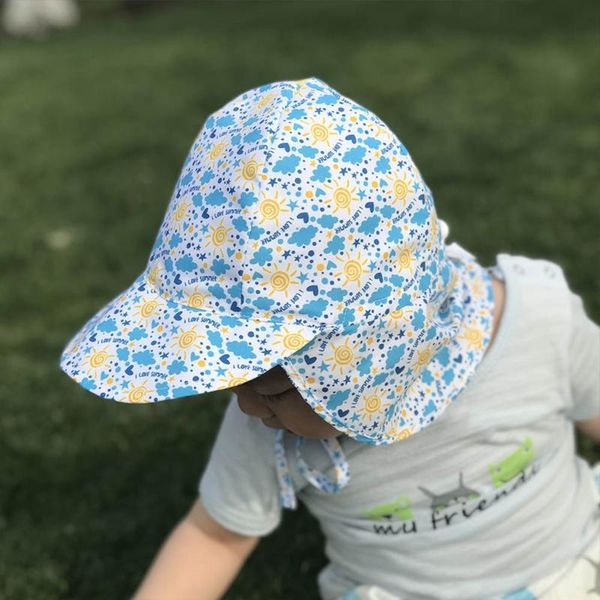 toddler boys girls flap cute sun hats protection hat neutral cap mesh liner multiple pattern color a69f wide brim, Blue;gray
toddler boys girls flap cute sun hats protection hat neutral cap mesh liner multiple pattern color a69f wide brim, Blue;gray