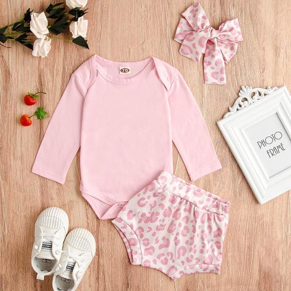 6m-3y born girl set clothes solid bodysuit leopard short pants outfits + headbands fashion girls ropa de niña clothing sets, White
6m-3y born girl set clothes solid bodysuit leopard short pants outfits + headbands fashion girls ropa de niña clothing sets, White