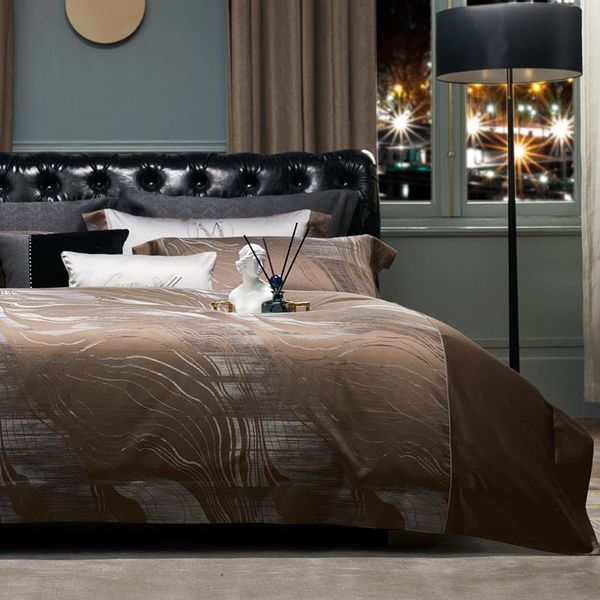 bedding sets european style sumptuous yarn-dyed jacquard set egypt cotton duvet cover braw slap-up bedsheet pillowase king 4pcs
bedding sets european style sumptuous yarn-dyed jacquard set egypt cotton duvet cover braw slap-up bedsheet pillowase king 4pcs