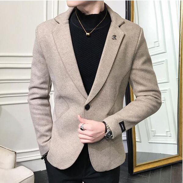 men's suits & blazers score blazrs autumn men of wool and velvet small suit korean version slim solid color jacket big -sized suits jbn, White;black
men's suits & blazers score blazrs autumn men of wool and velvet small suit korean version slim solid color jacket big -sized suits jbn, White;black