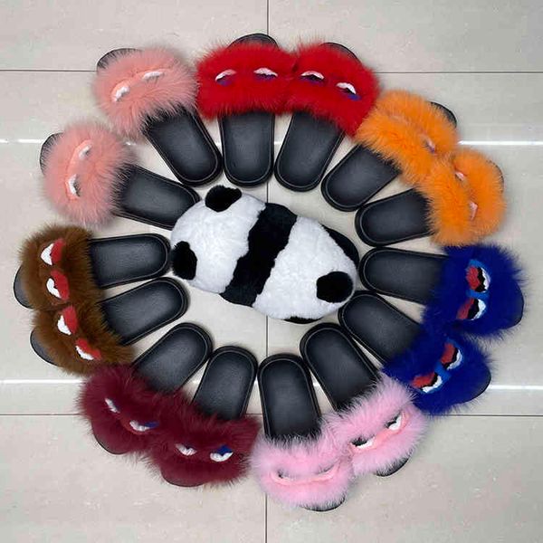 quick shipping fashion price real fur slippers flush soft raccoon fur slipper outdoor slider sandals brand fur slides for women, Black
quick shipping fashion price real fur slippers flush soft raccoon fur slipper outdoor slider sandals brand fur slides for women, Black