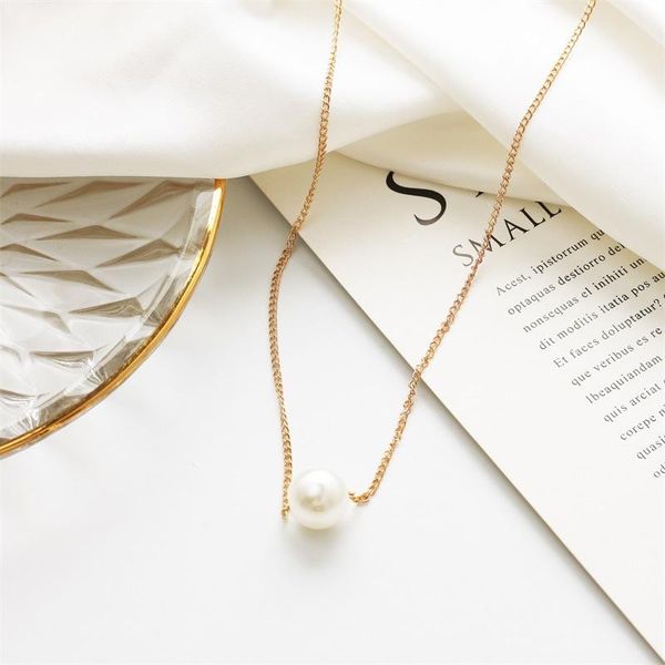 simple pearl short necklace for women sweet gold color thin chain clavicle fashion gift party accessories elegant jewelry chokers, Golden;silver
simple pearl short necklace for women sweet gold color thin chain clavicle fashion gift party accessories elegant jewelry chokers, Golden;silver