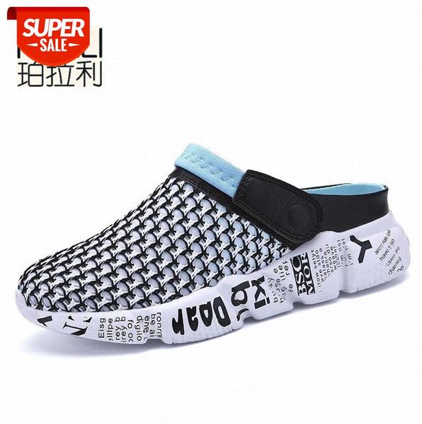 polali plus size 39-46 men sandals summer breathable air mesh men lighted slippers outdoor beach mens shoes leisure slippers #rj5t, Black
polali plus size 39-46 men sandals summer breathable air mesh men lighted slippers outdoor beach mens shoes leisure slippers #rj5t, Black