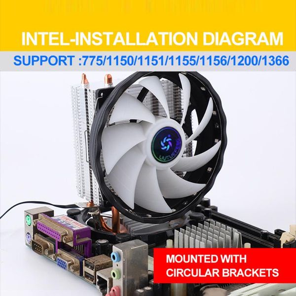 fans & coolings x280 cpu cooler 2 heat pipes 3 pin 2000rpm quiet pc radiator cooling fan for 1155 1366 amd ventilador deskcomputer acces
fans & coolings x280 cpu cooler 2 heat pipes 3 pin 2000rpm quiet pc radiator cooling fan for 1155 1366 amd ventilador deskcomputer acces