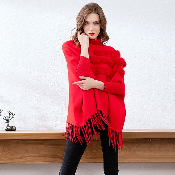 knits tassel sweaters 2021 autumn winter casual pullovers women turtleneck rabbit hair patchwork long sleeve knitted jumpers red black, White
knits tassel sweaters 2021 autumn winter casual pullovers women turtleneck rabbit hair patchwork long sleeve knitted jumpers red black, White
