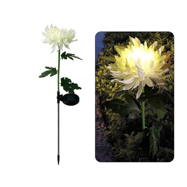 solar lamps powered chrysanthemum led light outdoor artificial flower lamp simulation pathway waterproof reusable 
solar lamps powered chrysanthemum led light outdoor artificial flower lamp simulation pathway waterproof reusable