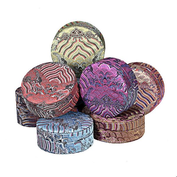 chinese style retro high-end jewelry packaging storage box beads bracelets wenwan boxes bracelet round brocade box handle, Black;white
chinese style retro high-end jewelry packaging storage box beads bracelets wenwan boxes bracelet round brocade box handle, Black;white