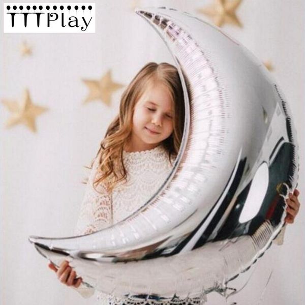 party decoration 36 inch large size gold silver moon shape aluminum foil balloon inflatable wedding ball happy birthday supplies
party decoration 36 inch large size gold silver moon shape aluminum foil balloon inflatable wedding ball happy birthday supplies
