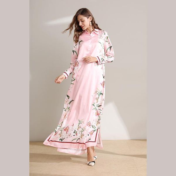 casual dresses women maxi dress 2021 turn-down collar long sleeve side split printed vintage elegant np0773l, Black;gray
casual dresses women maxi dress 2021 turn-down collar long sleeve side split printed vintage elegant np0773l, Black;gray