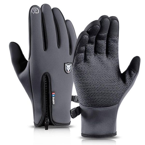 cycling gloves men winter double-sided waterproof outdoor sports plus velvet camping hiking ski motorcycle bicycle, Black
cycling gloves men winter double-sided waterproof outdoor sports plus velvet camping hiking ski motorcycle bicycle, Black