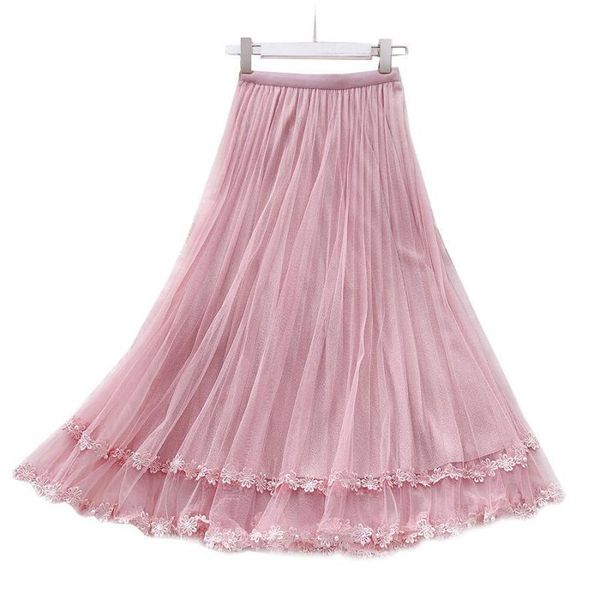 skirts summer skirt pink heavy embroidery beaded lace harajuku long for women, Black
skirts summer skirt pink heavy embroidery beaded lace harajuku long for women, Black
