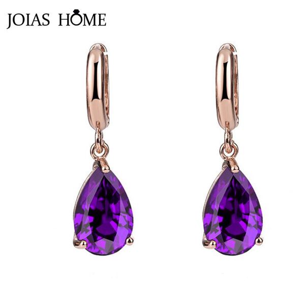 hoop & huggie joiashome classic 925 sterling silver drop earrings for charm lady with water shape gemstones rose gold color wedding gift, Golden;silver
hoop & huggie joiashome classic 925 sterling silver drop earrings for charm lady with water shape gemstones rose gold color wedding gift, Golden;silver