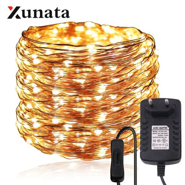 strings dc12v led string light garland fairy lights xmas lamp for christmas party wedding decoration +eu power supply 10m 20m 30m
strings dc12v led string light garland fairy lights xmas lamp for christmas party wedding decoration +eu power supply 10m 20m 30m