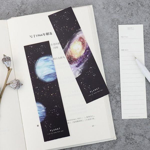 bookmark 30 pcs/lot exploring spac bookmarks for book mark parallel universe memo note kids gifts stationery office school supplies dc395
bookmark 30 pcs/lot exploring spac bookmarks for book mark parallel universe memo note kids gifts stationery office school supplies dc395