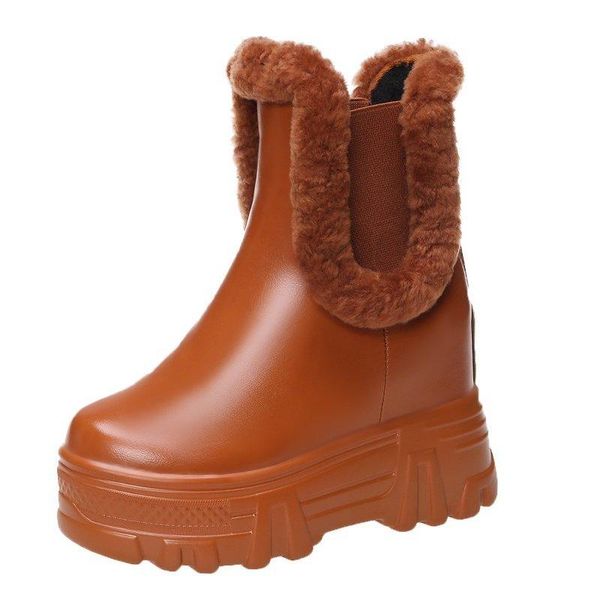 boots platform for women 2021 winter fashion ankle chunky furry height increasing woman wedge shoes, Black
boots platform for women 2021 winter fashion ankle chunky furry height increasing woman wedge shoes, Black