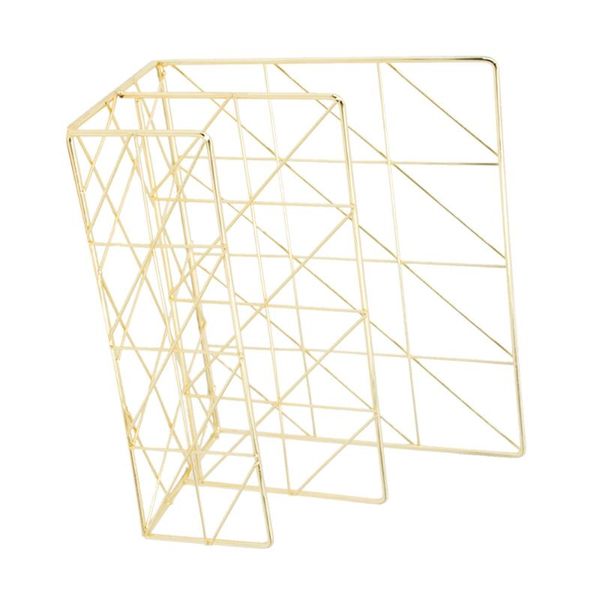 iron art bill note storage basket book magazine organizer decorative desksundries shelf (golden) laundry & organization
iron art bill note storage basket book magazine organizer decorative desksundries shelf (golden) laundry & organization