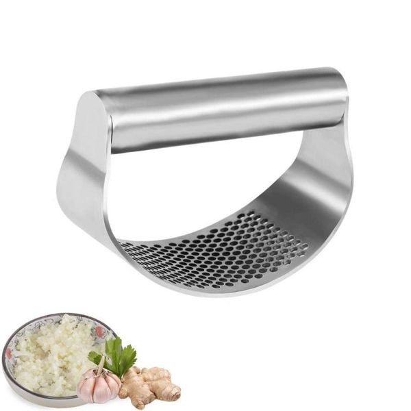 multi-function manual garlic press curved garlic grinding slicer chopper stainless steel garlic presses cooking gadgets tool
multi-function manual garlic press curved garlic grinding slicer chopper stainless steel garlic presses cooking gadgets tool