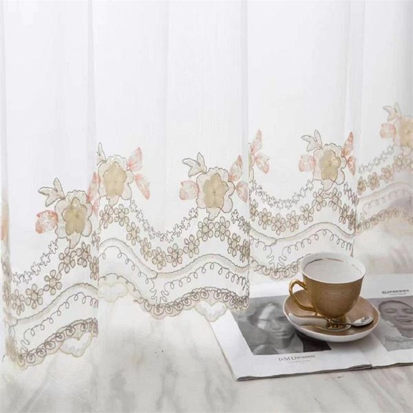 curtain & drapes modern simple gauze exquisite pastoral style flower embroidered all- curtains for living room bedroom
curtain & drapes modern simple gauze exquisite pastoral style flower embroidered all- curtains for living room bedroom