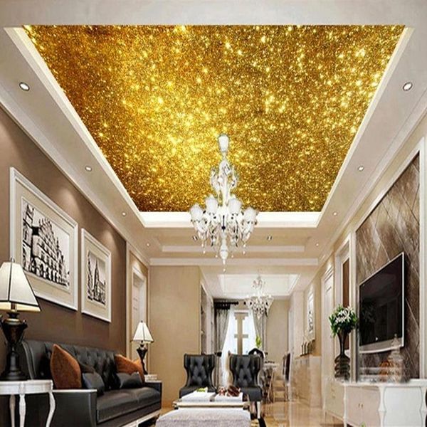 custom golden 3d ceiling murals gold particles design art home decoration living room lobby wallpaper waterproof wallpapers
custom golden 3d ceiling murals gold particles design art home decoration living room lobby wallpaper waterproof wallpapers