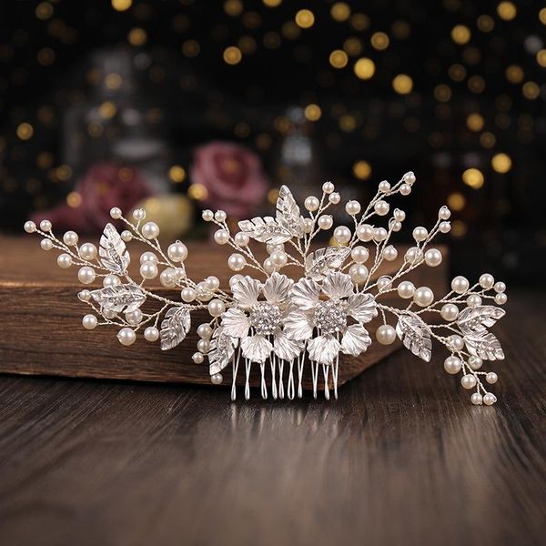 hair clips & barrettes wedding comb alloy white flower side accessories bride ppearl plate for women jewelry headdress, Golden;silver
hair clips & barrettes wedding comb alloy white flower side accessories bride ppearl plate for women jewelry headdress, Golden;silver