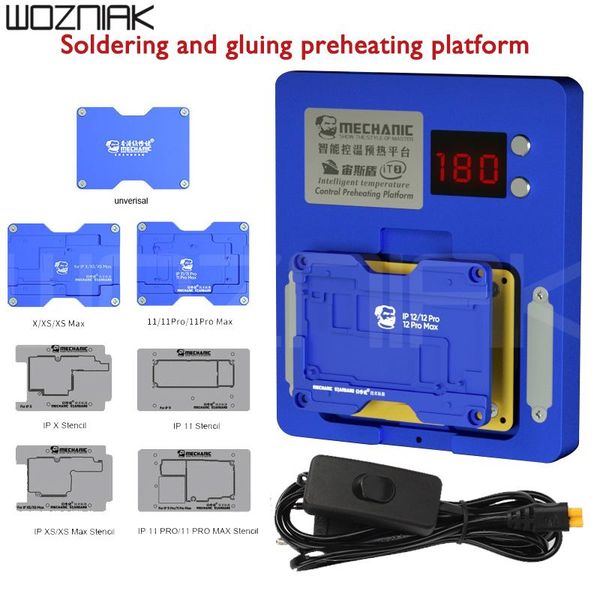 intelligent preheating platform for x-12 pro max motherboard layered/ic chip bga stencil/dot matrix repair professional hand tool sets
intelligent preheating platform for x-12 pro max motherboard layered/ic chip bga stencil/dot matrix repair professional hand tool sets