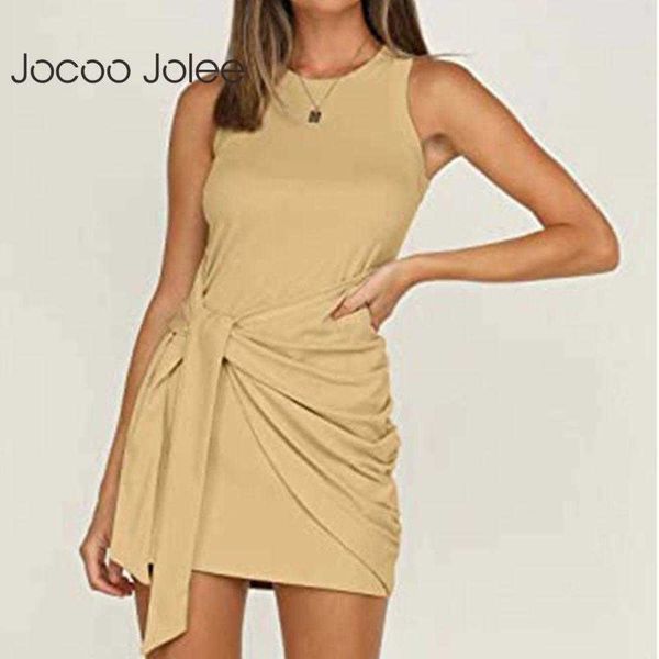 jocoo jolee women summer bow pleated o neck belt irregular sleeveless solid mini dress casual slim elegant party 210619, Black;gray
jocoo jolee women summer bow pleated o neck belt irregular sleeveless solid mini dress casual slim elegant party 210619, Black;gray