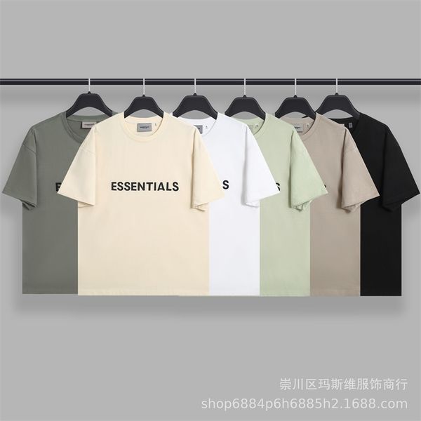 zp quality feel of god fog essentials double thread silicone short sleeve letter drop shoulder high street, Black
zp quality feel of god fog essentials double thread silicone short sleeve letter drop shoulder high street, Black