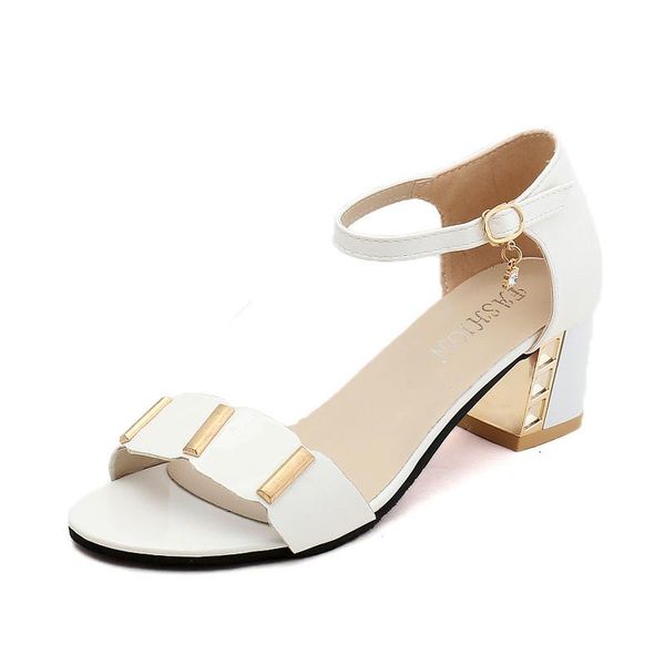 sandals fashion summer women shoes crystal buckle high heels pu footwear pumps female party wedding casual, Black
sandals fashion summer women shoes crystal buckle high heels pu footwear pumps female party wedding casual, Black