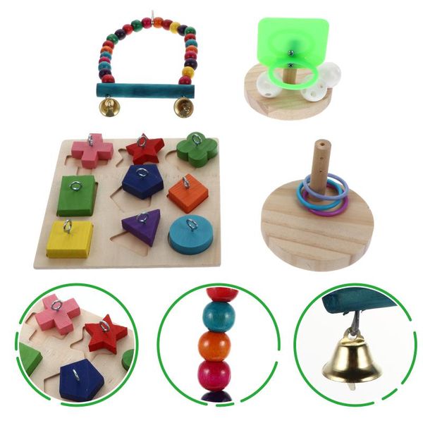 other bird supplies 4pcs pet intelligence training basketball tablestacking ring
other bird supplies 4pcs pet intelligence training basketball tablestacking ring