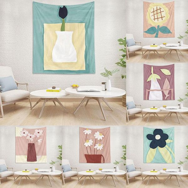 tapestries nordic plant oil painting tapestry living room bedroom decoration mural decorative hanging cloth dormitory background
tapestries nordic plant oil painting tapestry living room bedroom decoration mural decorative hanging cloth dormitory background