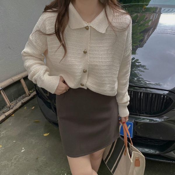 women's sweaters cardigan for women 2021 autumn spring elegant v neck slim knitted casual sweater coats 1044#, White;black
women's sweaters cardigan for women 2021 autumn spring elegant v neck slim knitted casual sweater coats 1044#, White;black