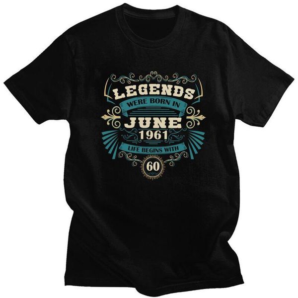 men's t-shirts 60th birthday june 1961 vintage western tshirts men short sleeved graphic t shirt novelty 60 years old t-shirt 100% cott, White;black
men's t-shirts 60th birthday june 1961 vintage western tshirts men short sleeved graphic t shirt novelty 60 years old t-shirt 100% cott, White;black