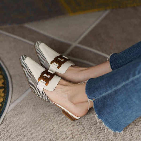 sandals female spring muller slippers standard british-style verification test baotou half lazy in back-pace women's shoes summer nz9f, Black
sandals female spring muller slippers standard british-style verification test baotou half lazy in back-pace women's shoes summer nz9f, Black