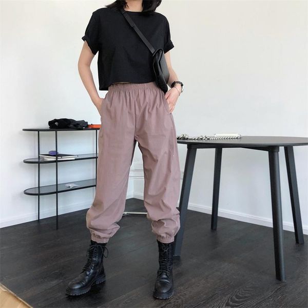 women's pants & capris 2021 summer women bottoms sport loose fashion solid color ladies casual elegant female trousers t200, Black;white
women's pants & capris 2021 summer women bottoms sport loose fashion solid color ladies casual elegant female trousers t200, Black;white