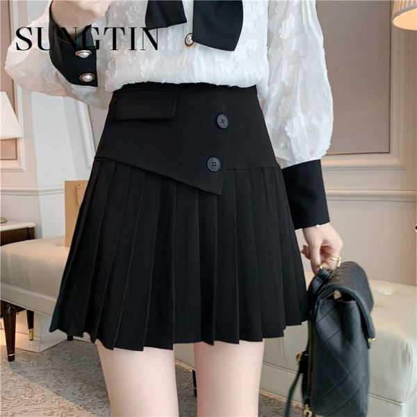 skirts sungtin asymmetrical harajuku pleated mini women empire solid a line korea white folds skort skirt with shorts underneath, Black
skirts sungtin asymmetrical harajuku pleated mini women empire solid a line korea white folds skort skirt with shorts underneath, Black