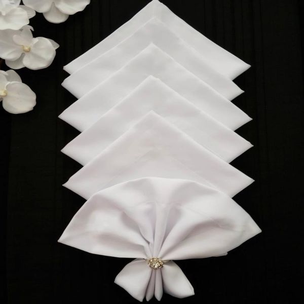 table napkin white napkins cloth square satin fabric decorative multiple colour. for home el party dinner. 6 pcs 35x35 cm
table napkin white napkins cloth square satin fabric decorative multiple colour. for home el party dinner. 6 pcs 35x35 cm