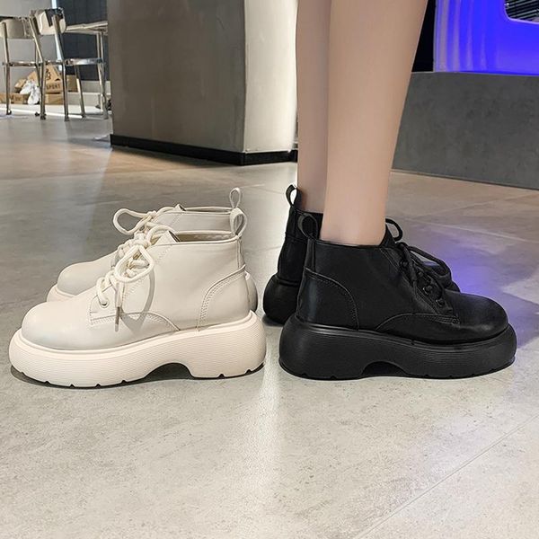 boots women's leather autumn shoes boots-women round toe flat heel med ankle ladies rock white rubber 2021 lolita basic slip-on, Black
boots women's leather autumn shoes boots-women round toe flat heel med ankle ladies rock white rubber 2021 lolita basic slip-on, Black
