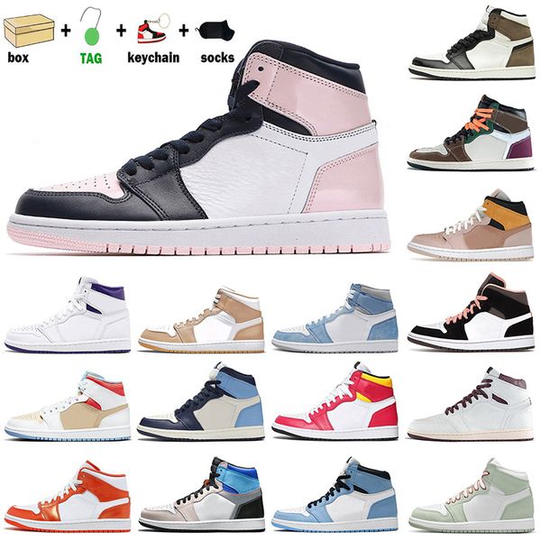 1 1s mens basketball shoes jumpman womens high og hand crafted university blue atmosphere obsidian white sneakers 36-47
1 1s mens basketball shoes jumpman womens high og hand crafted university blue atmosphere obsidian white sneakers 36-47