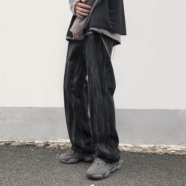 women's jeans men's and women's worn gothic jeans, couple loose personality, irregular, tie dyeing, Blue
women's jeans men's and women's worn gothic jeans, couple loose personality, irregular, tie dyeing, Blue