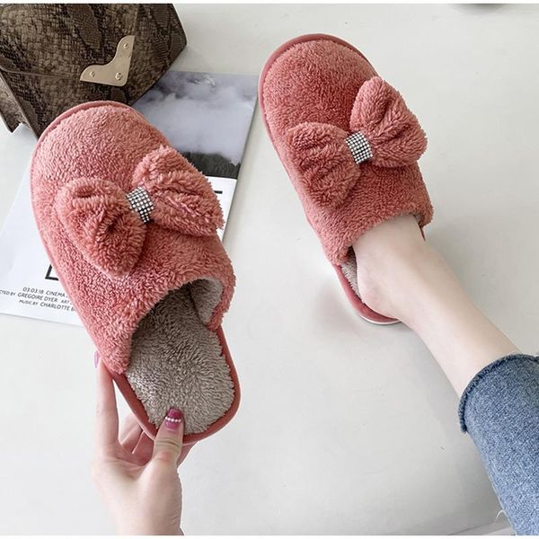 slippers women winter warm home cute fluffy shoes female bowtie short plush indoors flats ladies comfortable non-slip footwear, Black
slippers women winter warm home cute fluffy shoes female bowtie short plush indoors flats ladies comfortable non-slip footwear, Black