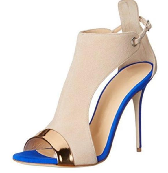 deification hollow suede high heels women sandals chic buckle strap ladies shoes mixed colors party gladiator dress, Black
deification hollow suede high heels women sandals chic buckle strap ladies shoes mixed colors party gladiator dress, Black