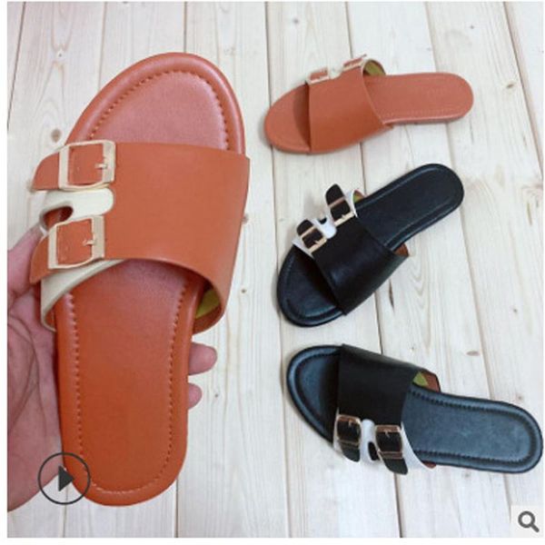 summer women's shoes flat sandals open toe buckle slippers outdoor beach fashion plus size 41, Black
summer women's shoes flat sandals open toe buckle slippers outdoor beach fashion plus size 41, Black