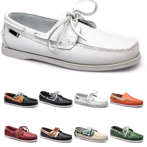 womens sneakers sailing shoe mens casual leather shoes black white green orange brown outdoor trainers size 38-45 twenty
womens sneakers sailing shoe mens casual leather shoes black white green orange brown outdoor trainers size 38-45 twenty