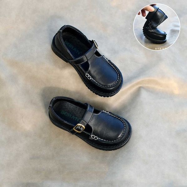 girls genuine leather shoes princess spring and autumn soft leather school performance shoes cute baby black shoes 210713, Black;red
girls genuine leather shoes princess spring and autumn soft leather school performance shoes cute baby black shoes 210713, Black;red