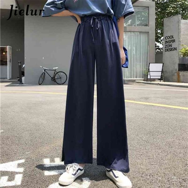 loose pants summer slim chic pantalon femme elastic waist solid color trousers women vintage black basic roupas 210426, Black;white
loose pants summer slim chic pantalon femme elastic waist solid color trousers women vintage black basic roupas 210426, Black;white