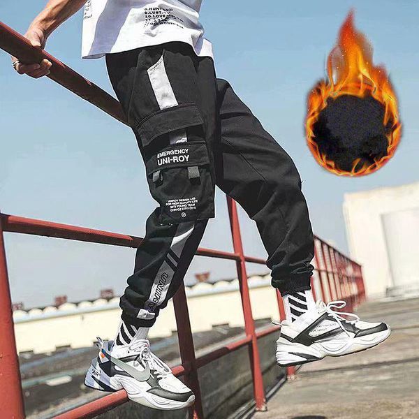 men's pants winter warm outside fleece joggers thicken sweatpants trousers streetwear, Black
men's pants winter warm outside fleece joggers thicken sweatpants trousers streetwear, Black