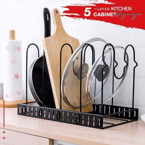 kitchen organizer pot lid rack stainless steel spoon holder shelf cooking dish pan cover stand accessories storage & organization
kitchen organizer pot lid rack stainless steel spoon holder shelf cooking dish pan cover stand accessories storage & organization