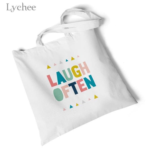 shopping bags lychee harajuku letter printed white canvas bag foldable large travel shoulder environmental reusable original handbag
shopping bags lychee harajuku letter printed white canvas bag foldable large travel shoulder environmental reusable original handbag